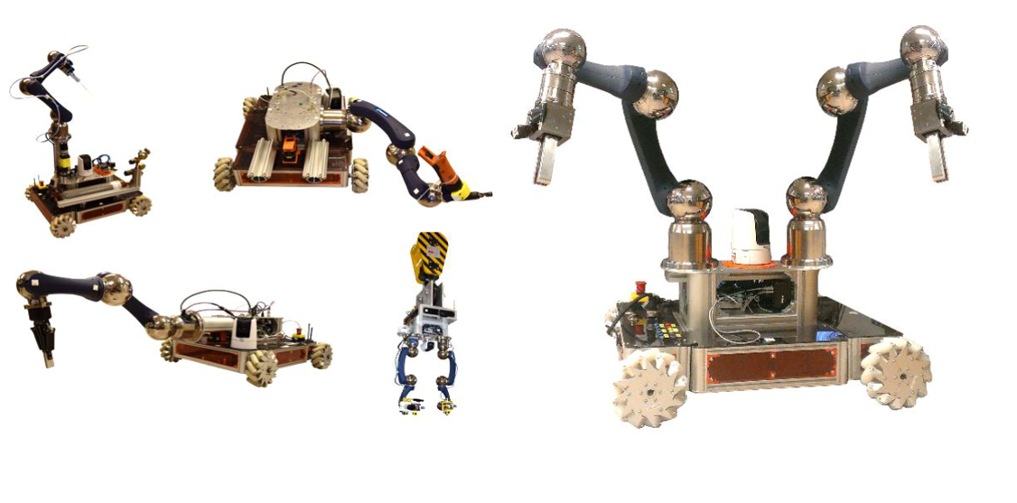 CERNbot configurations (Image: CERN).