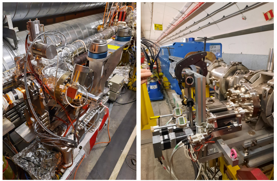 TCPC Piezo Goniometer in LHC and LVDT Calibration in SPS